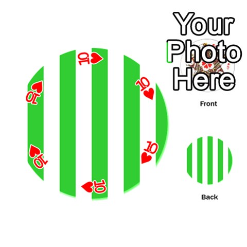 Vertical Stripes Front - Heart10