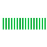 Vertical Stripes - White and Dark Pastel Green Satin Scarf (Oblong)