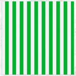 Vertical Stripes - White and Dark Pastel Green Canvas 20  x 20 