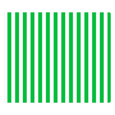 Vertical Stripes 50 x40  Blanket Front