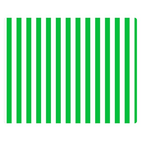 Vertical Stripes 60 x50  Blanket Front