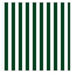 Vertical Stripes - White and Forest Green Large Satin Scarf (Square)