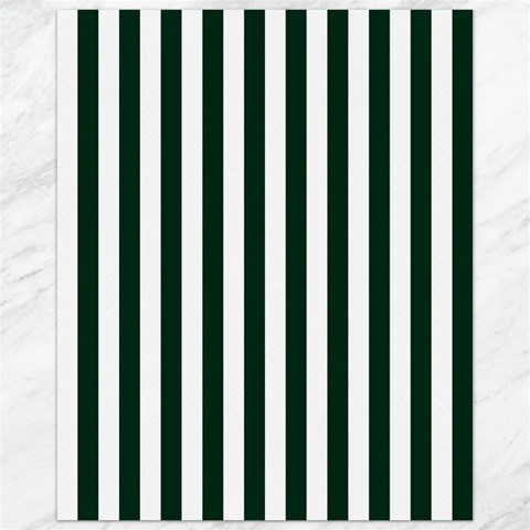 Vertical Stripes 10.95 x13.48  Canvas - 1