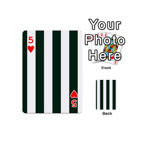 Vertical Stripes Front - Heart5