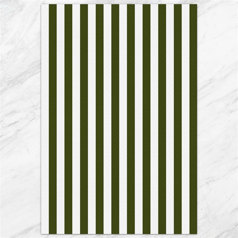 Vertical Stripes 19.62 x28.9  Canvas - 1