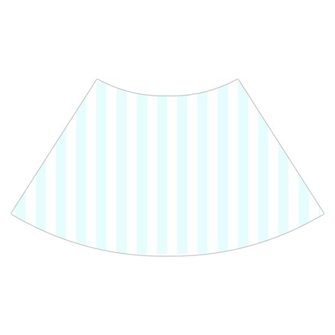 Vertical Stripes Skirt Back