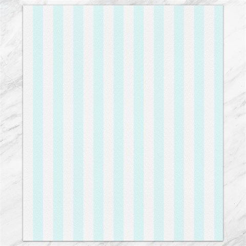 Vertical Stripes 8.15 x9.66  Canvas - 1