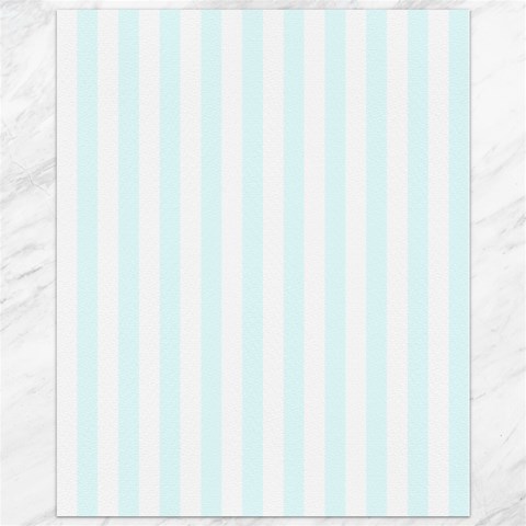 Vertical Stripes 10.95 x13.48  Canvas - 1