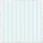 Vertical Stripes - White and Bubbles Cyan Canvas 20  x 20 