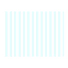 Vertical Stripes 35 x27  Blanket Back