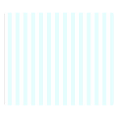 Vertical Stripes 50 x40  Blanket Front
