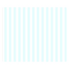 Vertical Stripes 50 x40  Blanket Back