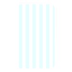 Vertical Stripes - White and Bubbles Cyan Memory Card Reader (Rectangular)