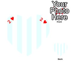 Vertical Stripes Front - Heart2