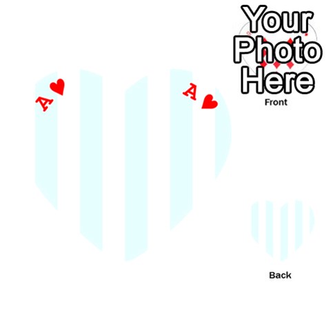 Ace Vertical Stripes Front - HeartA
