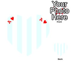 Ace Vertical Stripes Front - HeartA