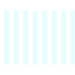 Vertical Stripes - White and Bubbles Cyan Birthday Cake 3D Greeting Card (7x5)