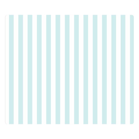 Vertical Stripes 50 x40  Blanket Back