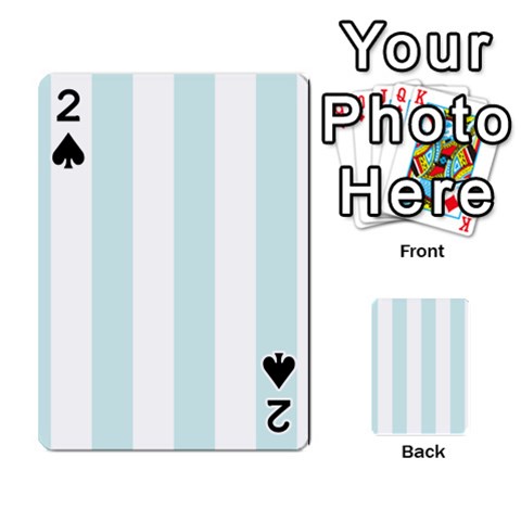 Vertical Stripes Front - Spade2