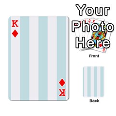 King Vertical Stripes Front - DiamondK