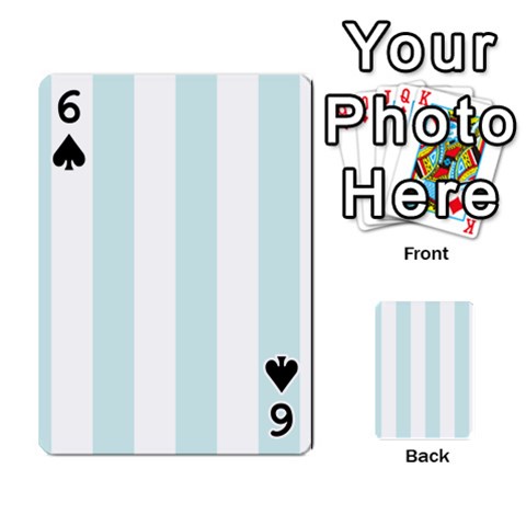 Vertical Stripes Front - Spade6
