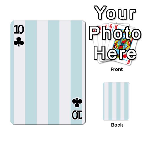 Vertical Stripes Front - Club10
