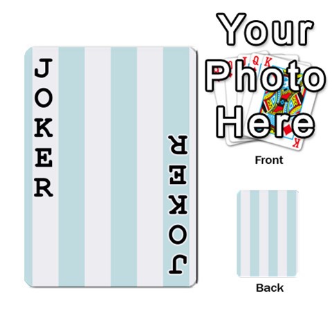 Vertical Stripes Front - Joker1