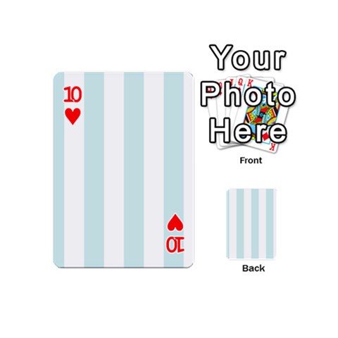 Vertical Stripes Front - Heart10