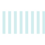 Vertical Stripes - White and Light Cyan YOU ARE INVITED 3D Greeting Card (8x4)