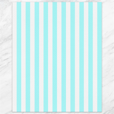 Vertical Stripes 10.95 x13.48  Canvas - 1