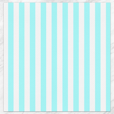Vertical Stripes 11.4 x11.56  Canvas - 1