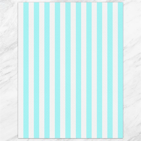 Vertical Stripes 11.86 x15.41  Canvas - 1
