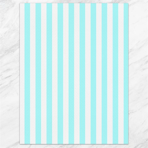 Vertical Stripes 17.8 x23.08  Canvas - 1