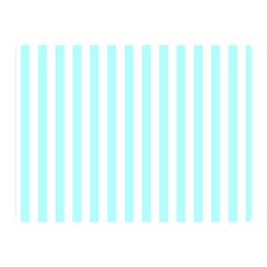 Vertical Stripes 35 x27  Blanket Back