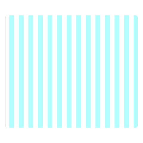 Vertical Stripes 50 x40  Blanket Front