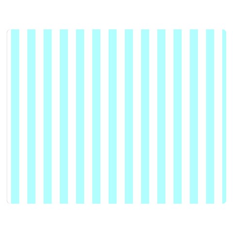 Vertical Stripes 60 x50  Blanket Front