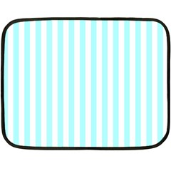 Vertical Stripes 35 x27  Blanket Back