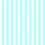 Vertical Stripes - White and Celeste Cyan ScrapBook Page 12  x 12 