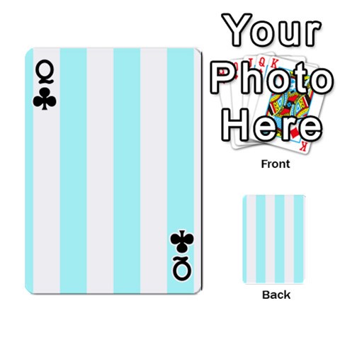 Queen Vertical Stripes Front - ClubQ
