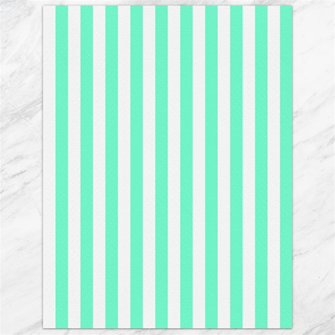 Vertical Stripes 11.86 x15.41  Canvas - 1
