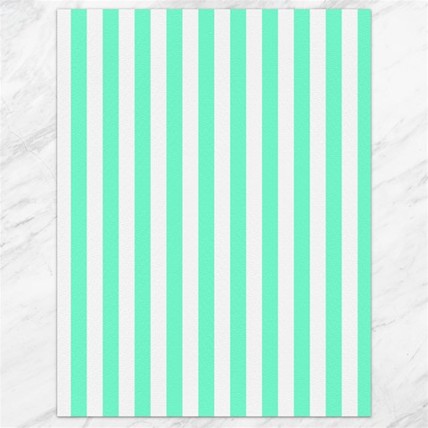 Vertical Stripes 17.8 x23.08  Canvas - 1
