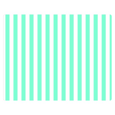 Vertical Stripes 60 x50  Blanket Front