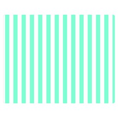 Vertical Stripes 60 x50  Blanket Front