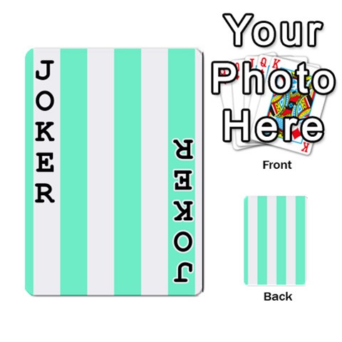 Vertical Stripes Front - Joker1