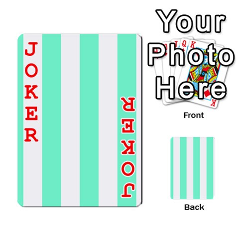 Vertical Stripes Front - Joker2
