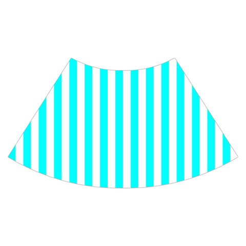 Vertical Stripes Skirt Front