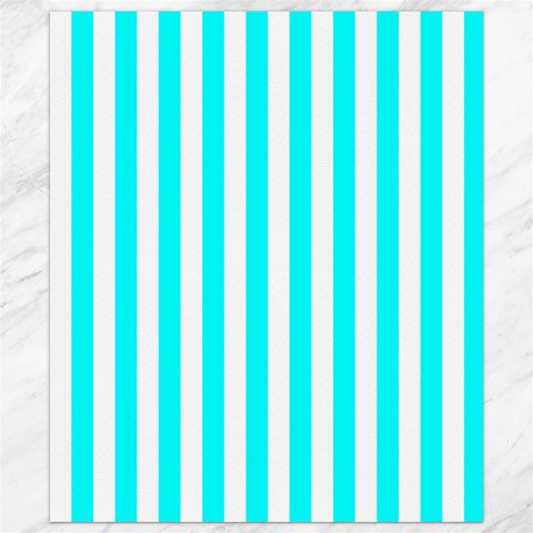 Vertical Stripes 8.15 x9.66  Canvas - 1