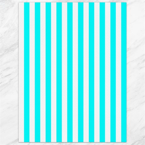 Vertical Stripes 11.86 x15.41  Canvas - 1