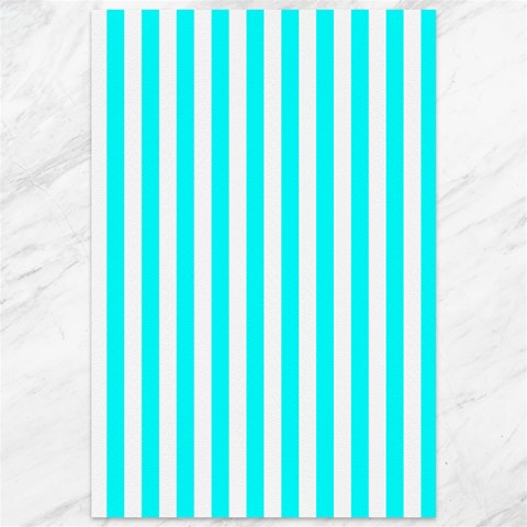 Vertical Stripes 11.88 x17.36  Canvas - 1