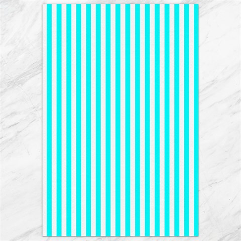 Vertical Stripes 23.35 x34.74  Canvas - 1